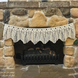 Handwoven Tassel Decorative Tapestry Small Curtain Home Wall Decor Sofa Living Room Background Wall Mural Nordic Style Rectan...