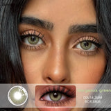 Natural Colored Contact Lenses for Eyes 1 Pair Brown Lenses Fashion Makeup Lenses 42% Water Beauty Pupils