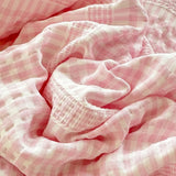 Bubble Cotton Summer Quilt Air Conditioning Quilt Soft Skin-friendly Lightweight Adults Single Double Home Textiles 200*230cm