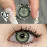 1Pair Brown Lenses Contact Lenses for Eyes Lenses softlenses Eye Lenses Korean style Lenses Yearly Color Eye Lens