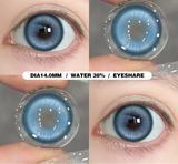 1 Pair Cosplay Color Contact Lenses for Eyes Anime Red Lenses Pink Halloween Cosmetic Contact Yearly Purple Eye Lenses