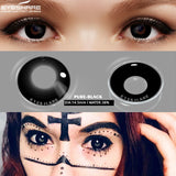 Halloween New Color Contact Lenses Blue Cosplay Anime Contact Red Lenses Purple Eyes Contact Pink Beauty Makeup Lenses
