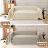 Sofa Cover Blanket Multi Functional Couch Chair Non-Slip Tapestry Cloth Sofa Decorative Cushion Dust Cover Furniture Protector