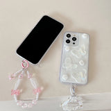 3D Butterfly Bracelet Phone Case For iPhone 16 15 14 13 12 11 Pro X XR XS Max Soft TPU Shockproof Back Cover
