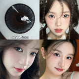 1 Pair(2pcs) Brown Beauty Colored Contact Lenses for Eyes Purple Halloween Lens Big Eye Lens Natural Look Gray Blue Lens