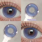 2pcs/pair New Cosplay Contact Lenses for Eyes Makeup Pupils Cosmetics Blue Eye Color Lenses for Myopia Lens 14.2/14.5mm