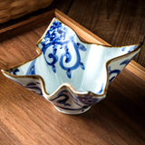 Delicate Snacks Creative Tableware Special Dessert Bowl Ceramic Dim Sum Bowl Japanese Shaped Bowl