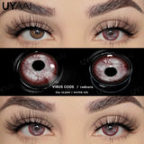 Cosplay Contact Lenses Makeup Colored Pupils Cosmetics Black Lenses Halloween Green Contact Lenses  White Pupils Red lens
