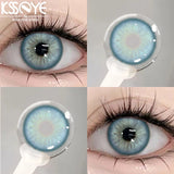 2Pcs New product  Color Contact Lenses Blue purple green lenses Soft Lens EyeBeauty Pupil ﻿