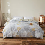 New Quality Brushed Single Duvet Cover Skin-friendly and Breathable Striped Checkered Quilt Cover