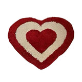Korean Style Heart Shaped Carpet Bedroom Living Room Sofa Coffee Table Mat Home Bedside Children's Room Window  Pad