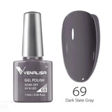 Nail Gel Polish 7.5ml HEMA/TPO FREE Red Sparkle Sequin Gel Nails Beautiful Semi Permanent Soak Off UV LED Gel Polish