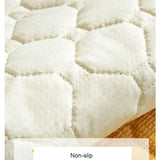 Quilted Velvet Sofa Covers, Couch Slipcover, Lace, Sectional Sofa Armchair Furniture Protector, Soft Warm, Non-slip