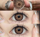 Color Contact Lenses with Container Tweezers Green Color Eye Lenses Blue y2k Colorcon High Quality Brown Natural Lenses