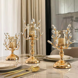 Candlestick Holder Candelabras for Wedding Dining Coffee Table Decor Home Tabletop Centerpiece Candle Holder Accessories