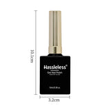 15ml Black Nail Gel Polish — Soak-Off Formula, Minimalist Style; Nail Art Tools & Design, Ideal for Home or Salon DIY