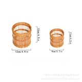 Vietnamese bamboo woven vintage wooden pen holder, desktop stationery, comb, makeup, calligraphy tool organizer ornament
