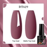 7ml Rubber Base Nail Gel Polish Nude Milky White DIY Nail Art Soak Off Gel Polish Semi Permanent Painting UV Vernis