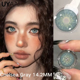 1 Pair Big Eye Color Lens Makeup Colorcon Brown Natural Color Eye Contacts Black Lenses y2k Korean Green Pupils