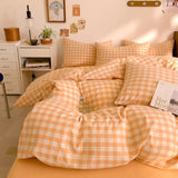 New All-cotton Class A Striped Washed Cotton Quilt Cover Skin-friendly and Comfortable Bedding Covers 160X210 220X240