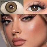Colored Contact Lenses for Eyes Natural Eye Brown Lenses Gray Contact Green Lenses Blue Lenses Fashion Lenses 1 Pair