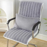 Milk Velvet Integrated Chair Cushion Household Dining Chair Cushion Comfortable Stool Covers for Prolonged Sitting in The Office
