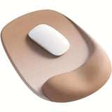 Soft Mouse Pad Wrist Support Rubber Base Mouse Pads Comfortable Gamming Wrist Pad Keyboards Acceorrises Desktop Decoration