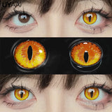 Halloween Cosplay Cosmetics Color Contact Lenses Red Color Lens Anime White Lenses Big Eye Lenses