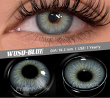 2pcs Color Contact Lens for Eyes Chocolate Makeup Lens Natural Blue Gray Eyes Contact Brown Beauty Lenses Green Contact
