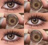1 Pair Color Contact Lenses for Eyes Graduated Blue Fashion Optical Lenses Green Pupils Gray Natural Eye Contacts