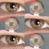 1pair Blue Green Gray Brown Color Contact Lenses Iris Circle Lens 14.5mm