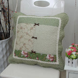 Flower-shaped Cushion Throw Pillows Cotton Fabric Pillows with Cores Cushions Cute Pillows Lumbar Pillows Sofa Pillow Set Square