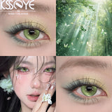 2 Pcs Hot Sale Colored Contact Lens Nature Brown with Myopia Degree Grade 0.00- 8.00 Soft Lens Fast Shipping