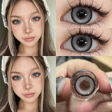 Natural Color Contact Lenses for Eyes Korean Contacts Gray Lenses Fashion Lenses Blue Eyes Fashion Contacts Lenses
