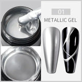 7.5ML Amber Moonlight Cat Magnetic Gel Nail Polish WaterLight Cat Eye Gel Soak Off Semi-Permanent Nail Art Varnish For Manicure