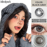 14.2mm Natural Glossy Contacts 2pcs Half Yearly Free Shipping Shiny Eye Lenses for Cosplay Party Makeup