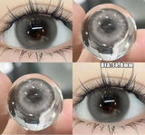 1Pair Natural Contact Lenses Soft Moisturizing Brown Lenses Prescription Myopia Degree -0.00to-8.00 Beautiful Pupil