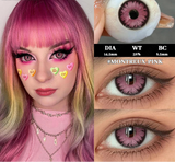 1 Pair Halloween Contact Lenses for Eyes Cosplay Lenses Anime Lenses Anime Accessories Lenses Black Lenses Red Lens