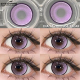1pair Blue Contact Lenses For Eyes Korean Cute Lens Eye Makeup Pupil Brown Softlenses Women‘s color contact lenses