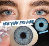 1 Pair Colored Contact Lenses with Prescription Natural Look Myopia Lenses 0~-6.00 Green Lenses Brown Contact Lenses