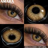 Fashion Colored Contact Lenses Natural Brown Eye Lens Gray Contact Eye Lenses Blue Lenses Contacts for Dark Eyes