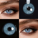 6 Months Disposable Colored Contact Lenses Small Pupil Lens Eyes Enlarge for Daily Cosmetics & Eye Beauty
