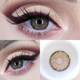 Brown Contact Lenses Honey Brown  Colored Contacts Natural Eye Look Bright Sweet Eyes Soft Yearly Cosmetic Lenses