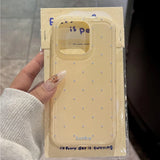 Cute Cartoon Wave Point Candy Color Case for iPhone 16 15 14 17 Pro Max 12 13 17 Air Polka Dot Soft Silicone Ins Korean Cover