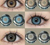 1pair/2pcs Natural Contact Lenses Colored Contact Lenses for Eyes Fashion Blue Contact Lenses Yearly Color Lenses Eyes