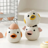 Egg White Separator Cartoon Shaped Ceramic Egg Yolk Separator Household Baking Tool Egg Liquid Filter