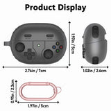 3D GamePad Cartoon Earphone Case For Huawei Freebuds Pro 3 2 4 4E 5i 6i Cover Cute Silicone Shockproof Protective Case With Hook
