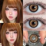 2pcs Natural Colorld Contacts Korean Lenses with Prescription Beauty Pupils Cosmetics Circle Lenses Fast Shipping Yearly