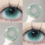 2PCS Colored Contact Lenses Cosmetics Beauty Purple Pupils Natural Contact Lens Green Multicontact Lenses Blue Lenses