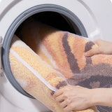 Sunflower Shaped Bath Rug, Luxury Plush with 5X Absorbency, Non-Slip TPR Backing, Creative Floor Mat for Bathroom Decor